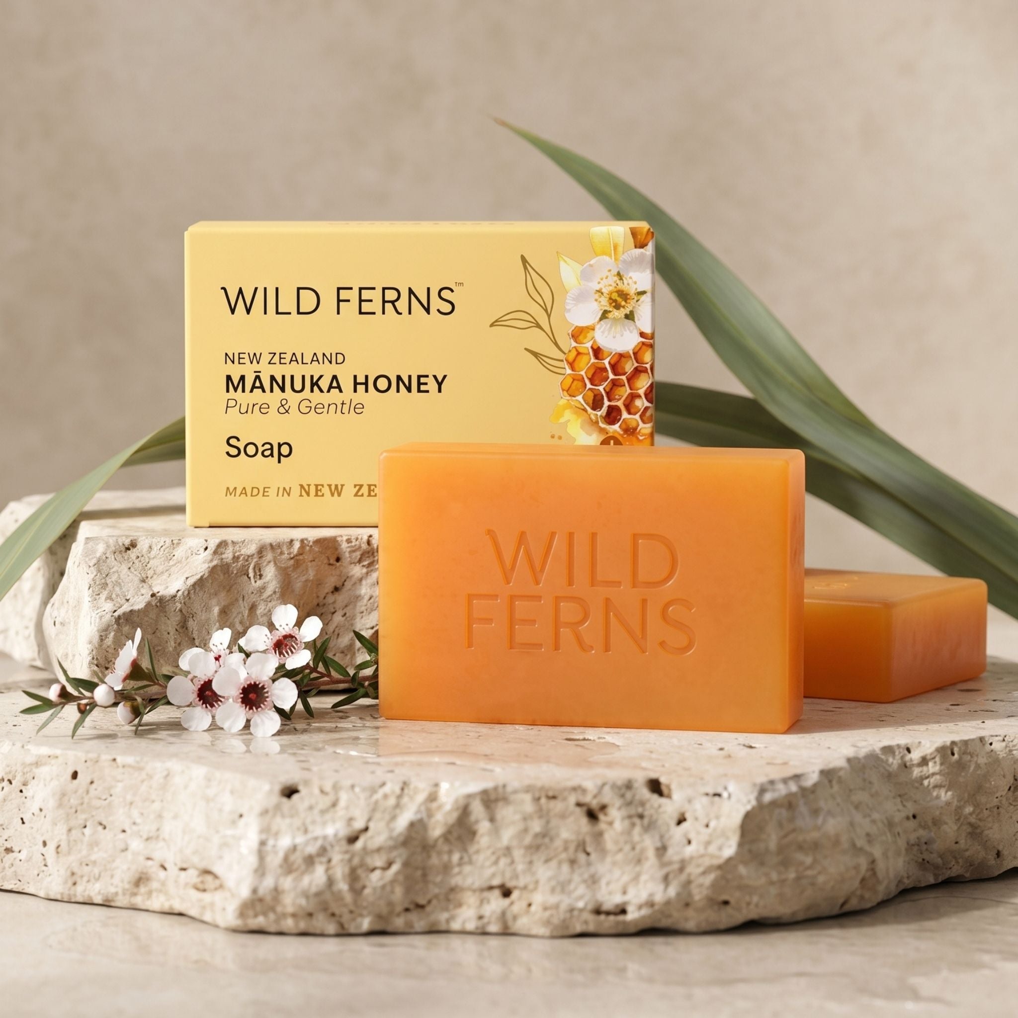 ワイルドファーンズ(Wild Ferns) | マヌカハニー 固形石鹸 ソープ