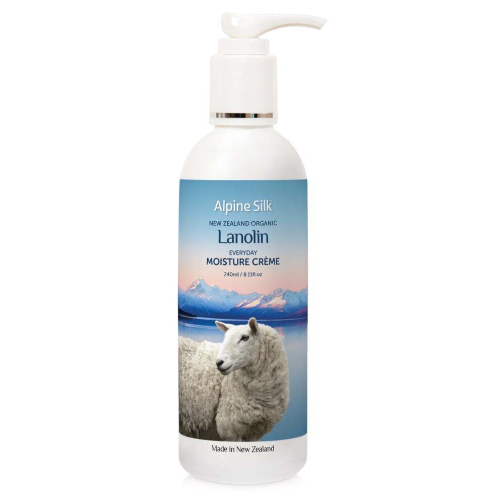 Alpine Silk - Lanolin Moisture Creme - 240ml