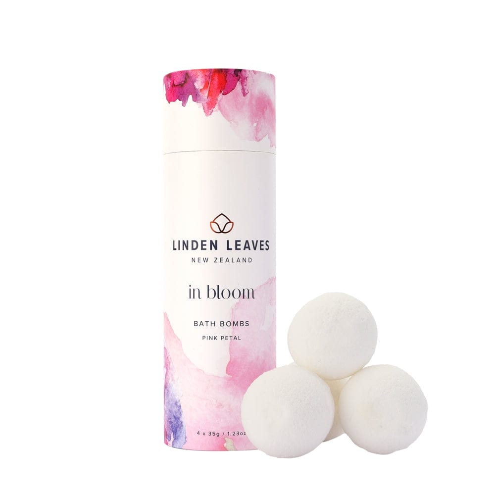 リンデンリーブス (Linden Leaves) Beauty - Bath & Spa リンデンリーブス (Linden Leaves) ピンクペタル バスボム 4 x 35g