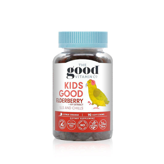 The Good Vitamin Co. Health - Children's Health Good Kids Elderberry Supplement + Vitamin C Immunity 90 Soft-Chews