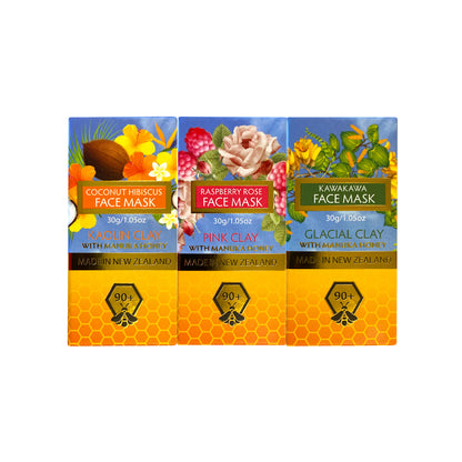 マヌカ フェイスマスク スティック ギフトセット（20g × 3本）