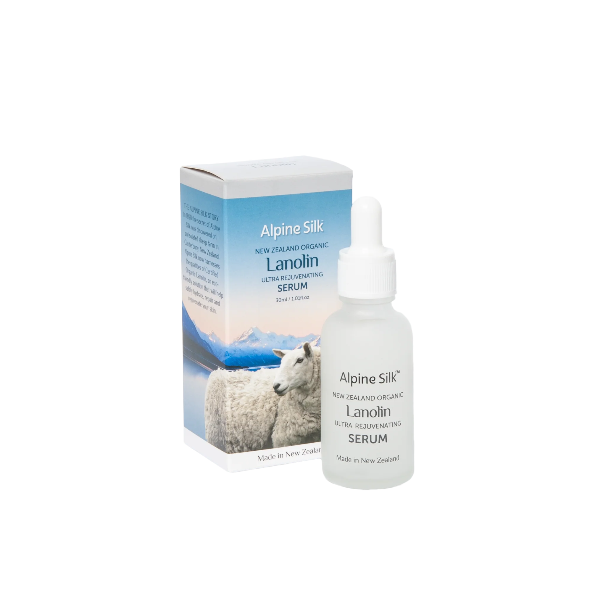 Alpine Silk Organic Lanolin Serum 30ml