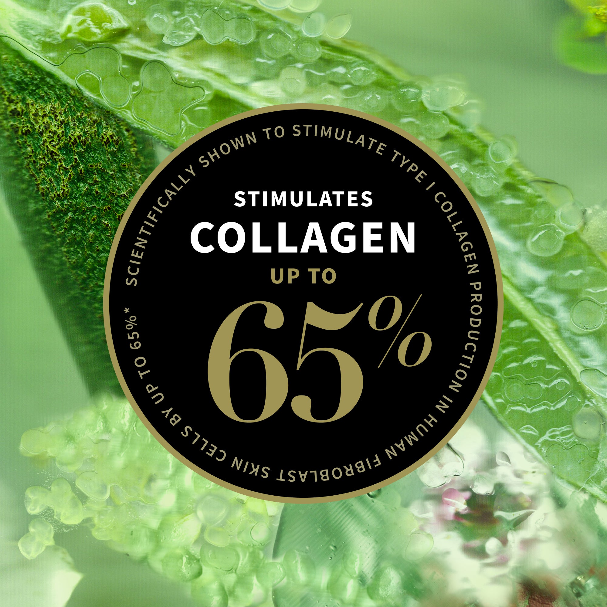 Antipodes Lime Cavier Signnage of stimulates collagen up to 65%