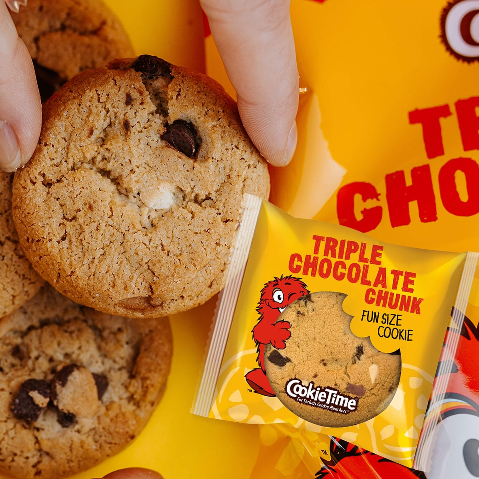Shop Cookie Time | Triple Chocolate Chunk Cookies | New Zealand
