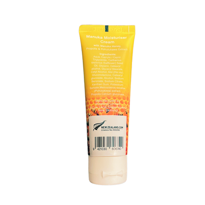 Tube of Koha Manuka Moisturizer Cream with New Zealand logo on a white background