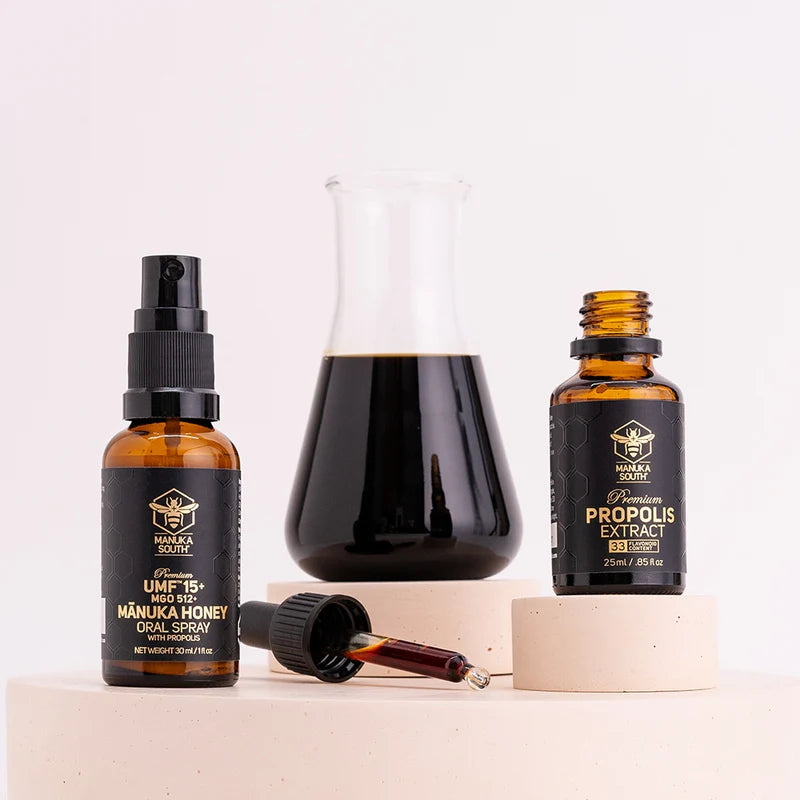 マヌカサウス(Manuka South) プロポリス 喉スプレー 30ml (UMF15+マヌカハニー配合)