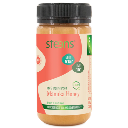 Steens Manuka Honey UMF15+ 500g jar