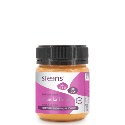 Steens UMF 20+ (MGO 830) Raw Mānuka Honey 225g