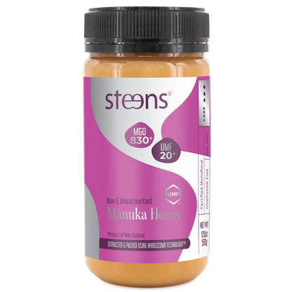 UMF 20+ (MGO 830) Raw Mānuka Honey 500g