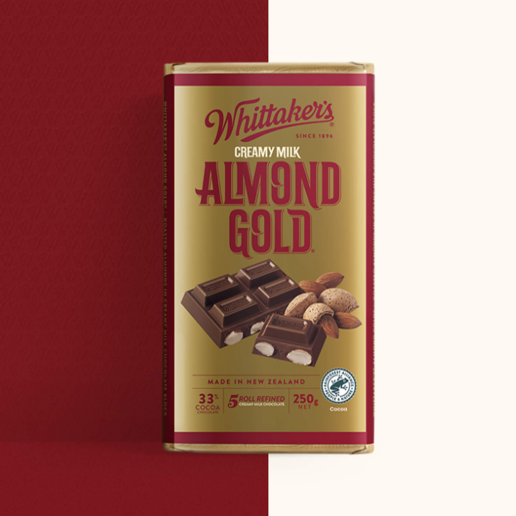 ウィッタカーズ アーモンドチョコレート 250g | 日本へ直送 | アオテアNZ