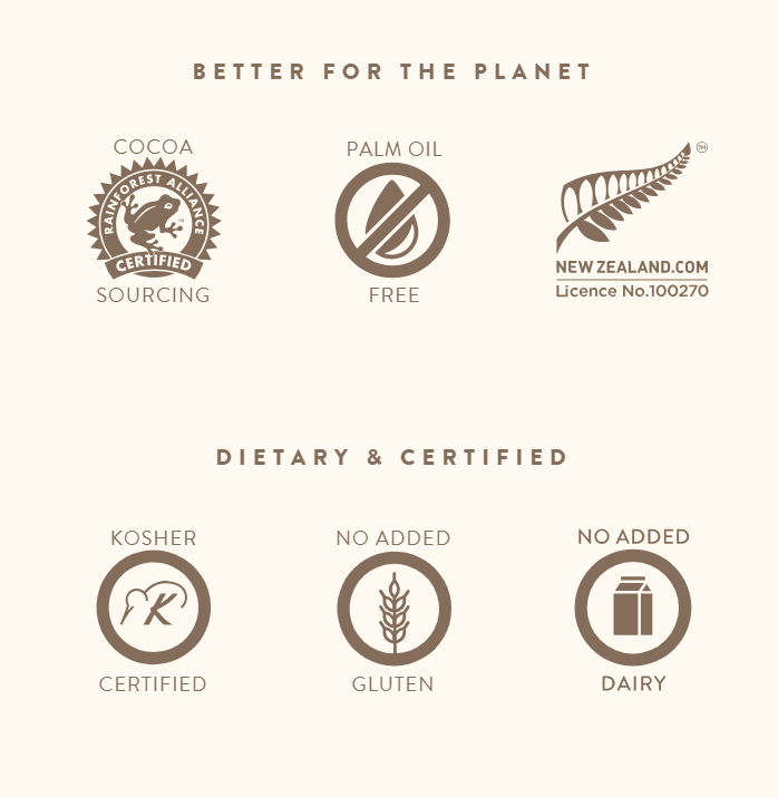 Whittaker’s アーモンドゴールド チョコレートブロック