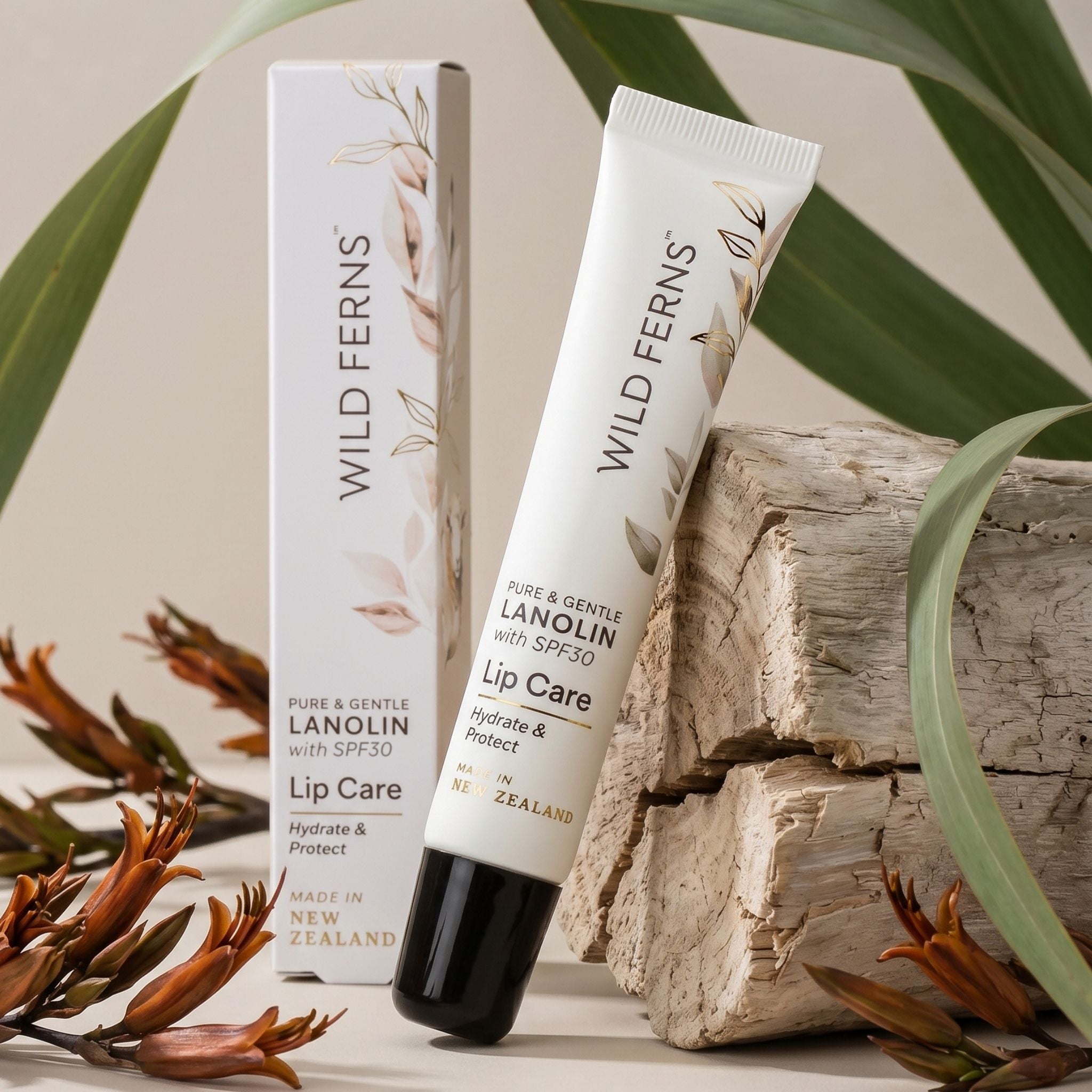 ラノリン リップケア SPF30 UVカット