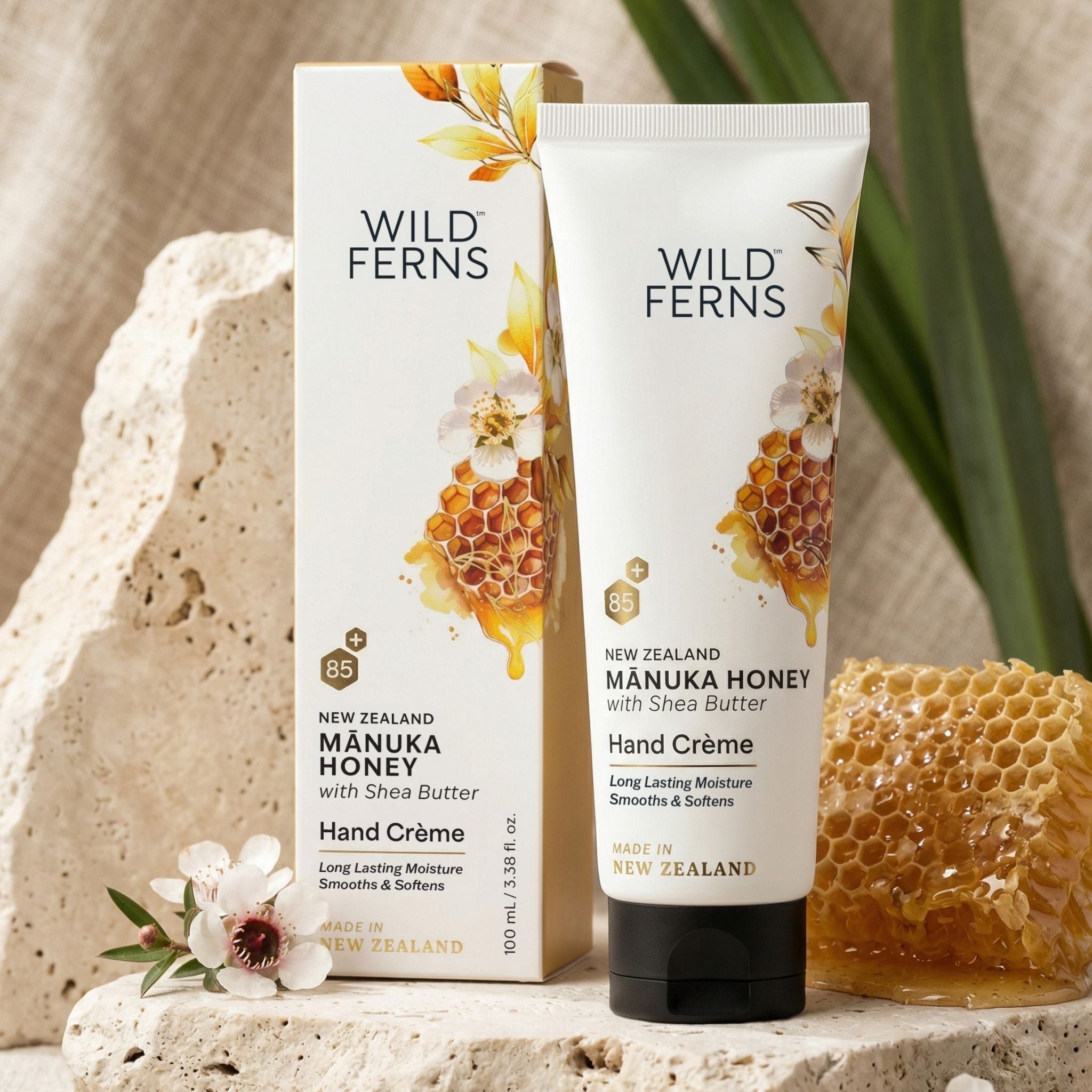 Wild Ferns | マヌカハニー ハンドクリーム | 日本へ発送 | アオテアNZ