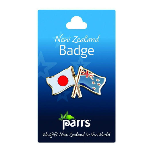 Friendship - Japan & NZ バッジ