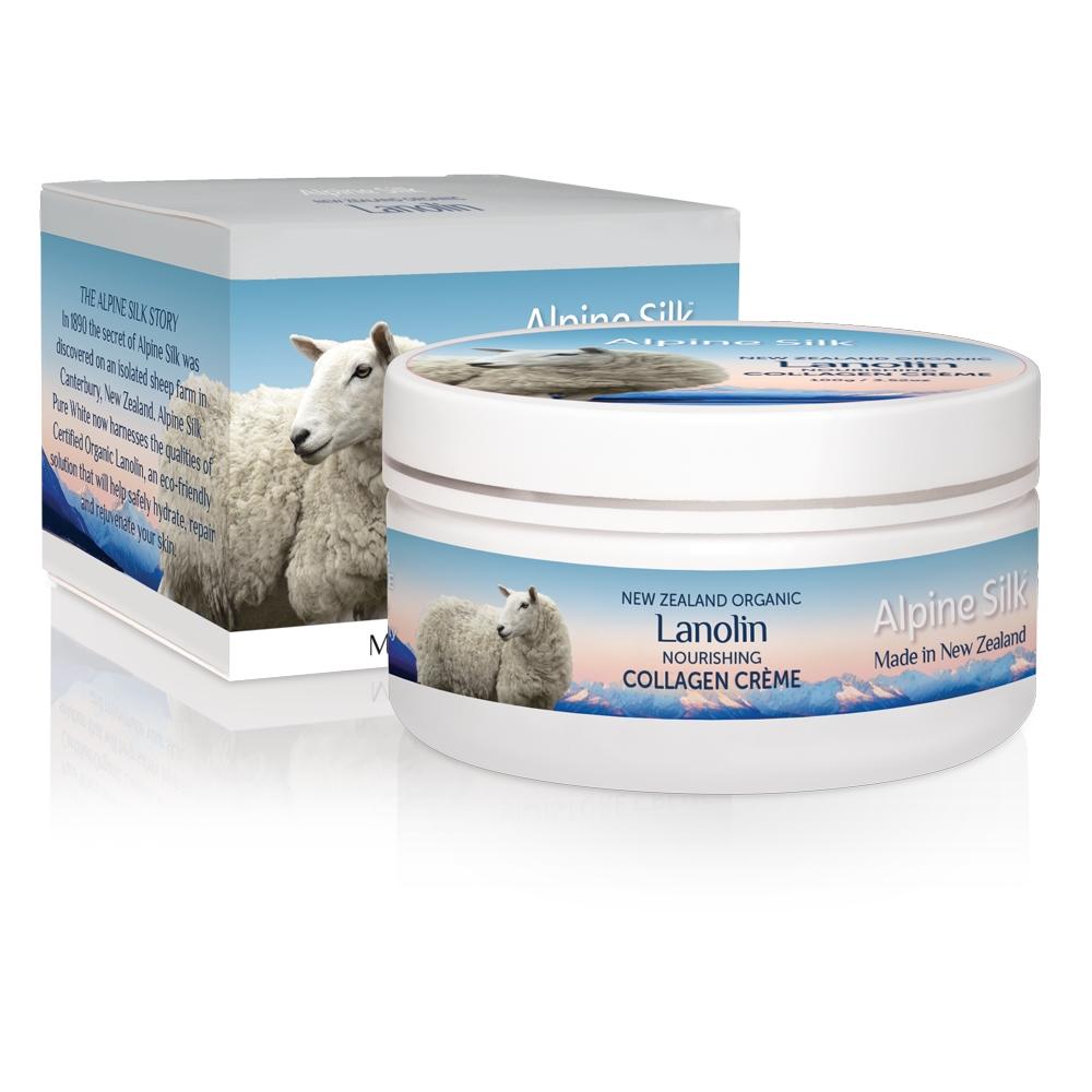 Alpine Silk - Lanolin Nourishing Collagen 100g