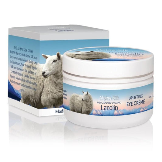 Alpine Silk Organic Lanolin Uplifting Eye Crème