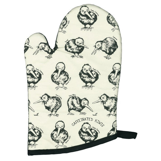 Caffeinated Kiwis Oven Glove