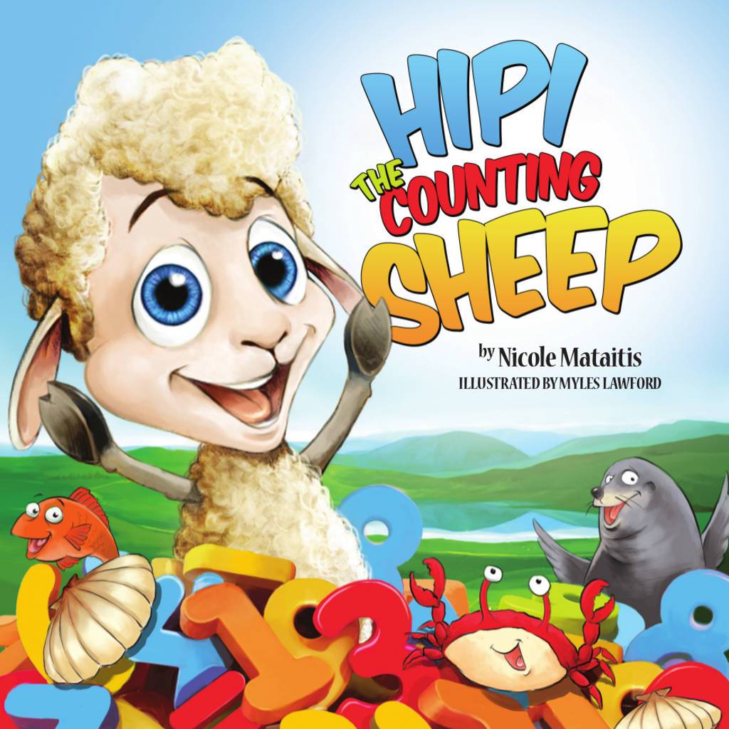 Hipi the counting sheep book with free toy