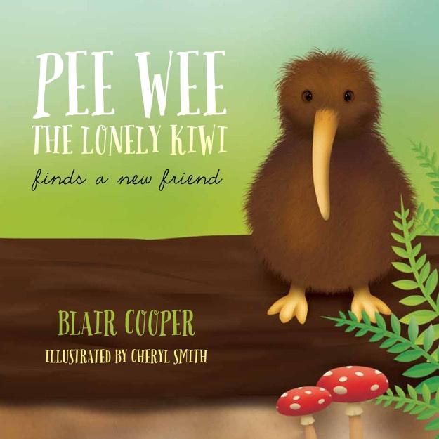 Pee wee the lonely kiwi with free kiwi toy