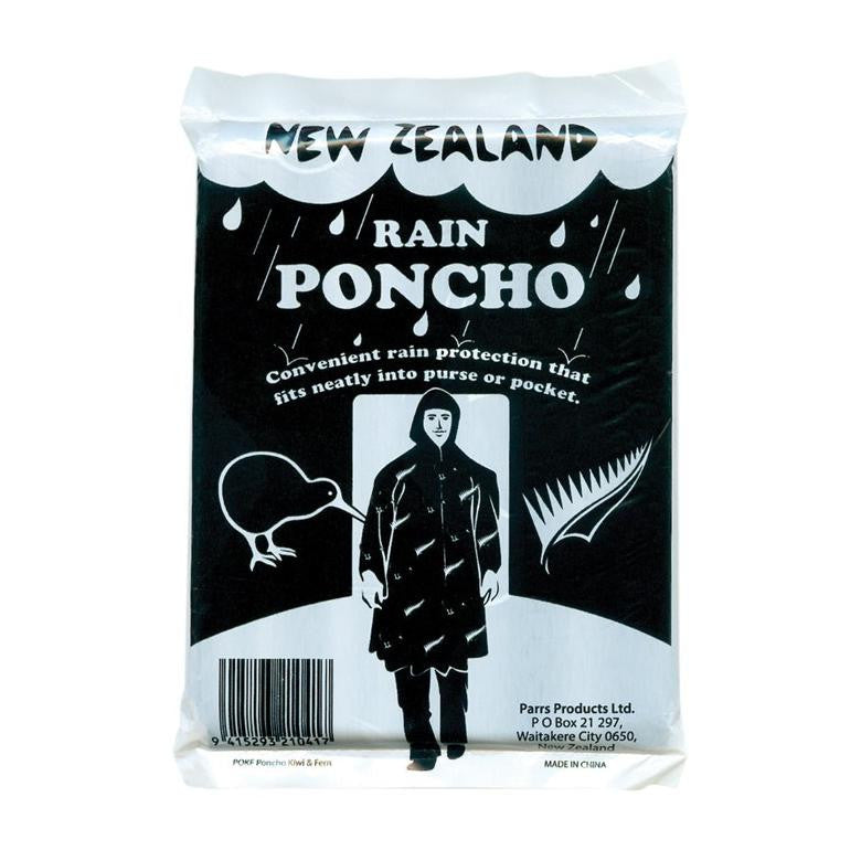 Poncho Rain Jacket Kiwi & Fern