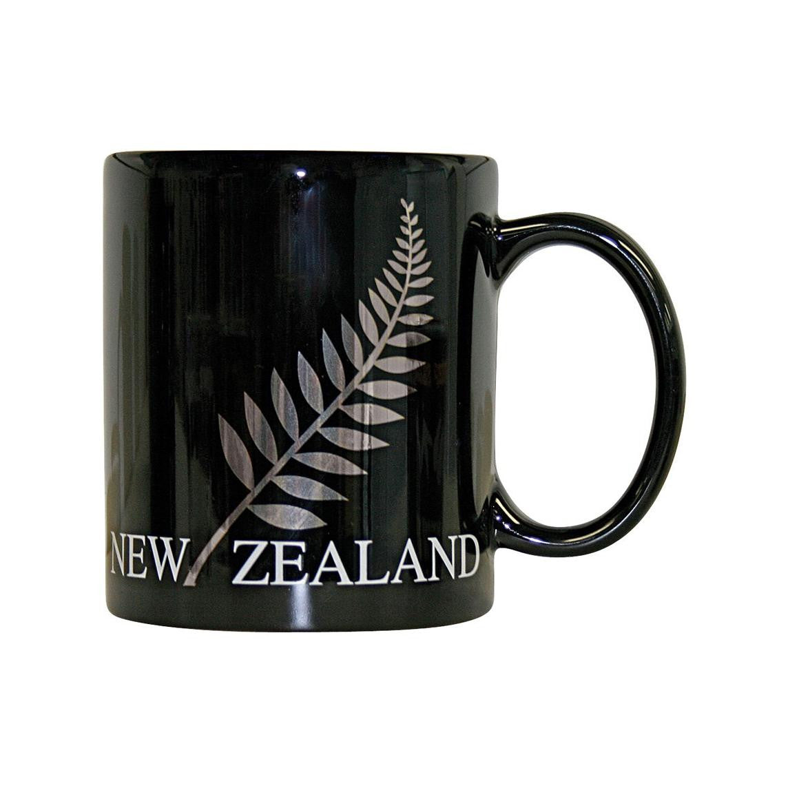 Mug NZ Fern Black