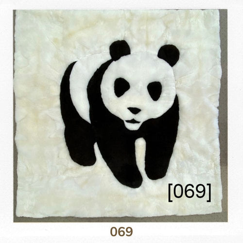 Aotea Gifts Homeware - Rug 069 Rug Alpaca Huacaya 1.8x2.1 Panda