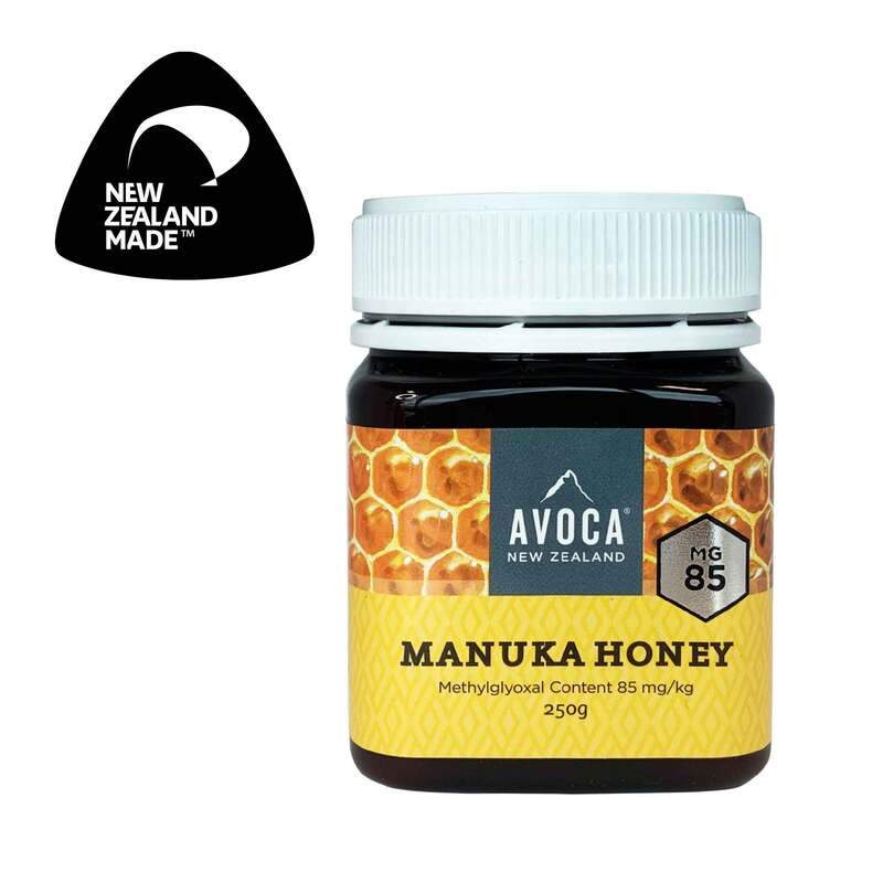 Avoca Honey Manuka Honey 【UMF5+相当の抗菌効果】アボカ(Avoca) マヌカハニー MG85 - 250g