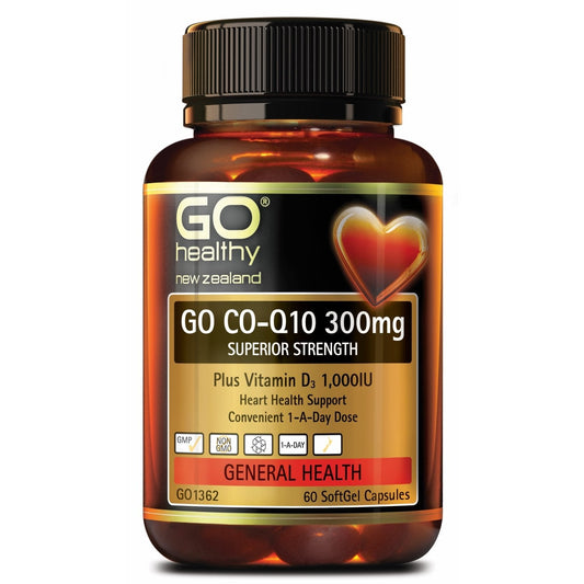 Go Healthy Health - General Health GOヘルシー(Go Healthy) コエンザイムQ10 + ビタミンD 60カプセル