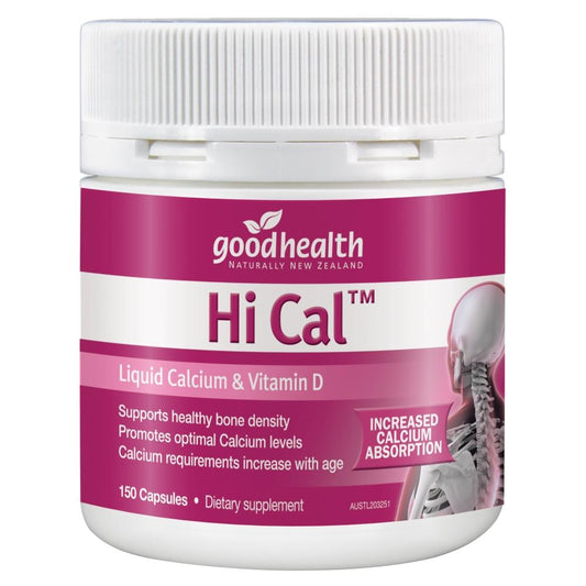 Good Health Hi cal™ Liquid Calcium & Vitamin D 150capsule