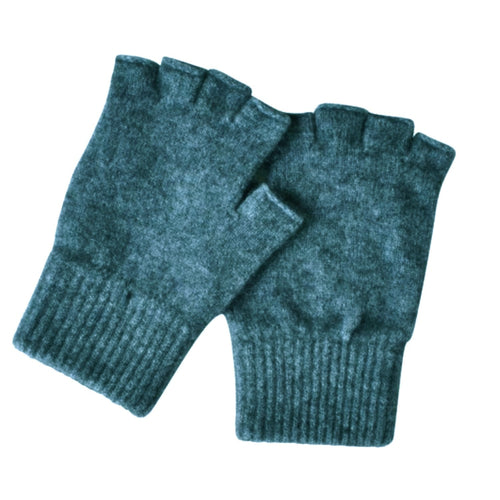 Kapeka Accessories Denim / S Kapeka Merinosilk Fingerless Gloves