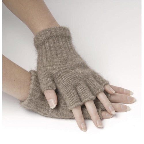 Kapeka Accessories Earth / M Kapeka Merinosilk Fingerless Gloves