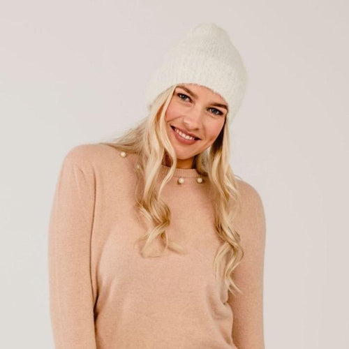 Brushed Alpaca beanie - Aotea NZ