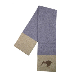 Kids Possum Merino Kiwi Scarf - Kapeka NZ