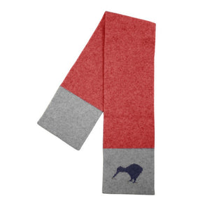 Kids Possum Merino Kiwi Scarf - Kapeka NZ