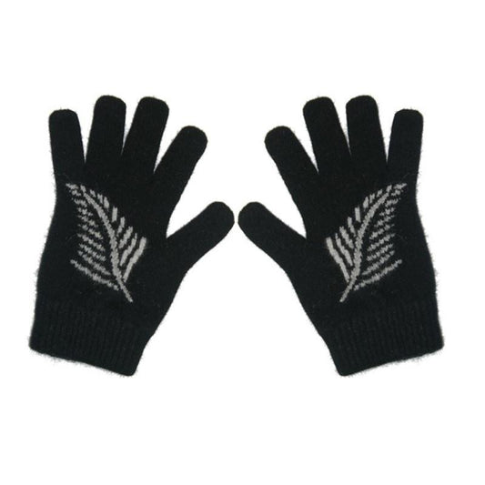 Kapeka Merinosilk Silverfern Gloves
