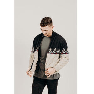 Men's Silver fern Possum Merino Jacket - Kapeka NZ