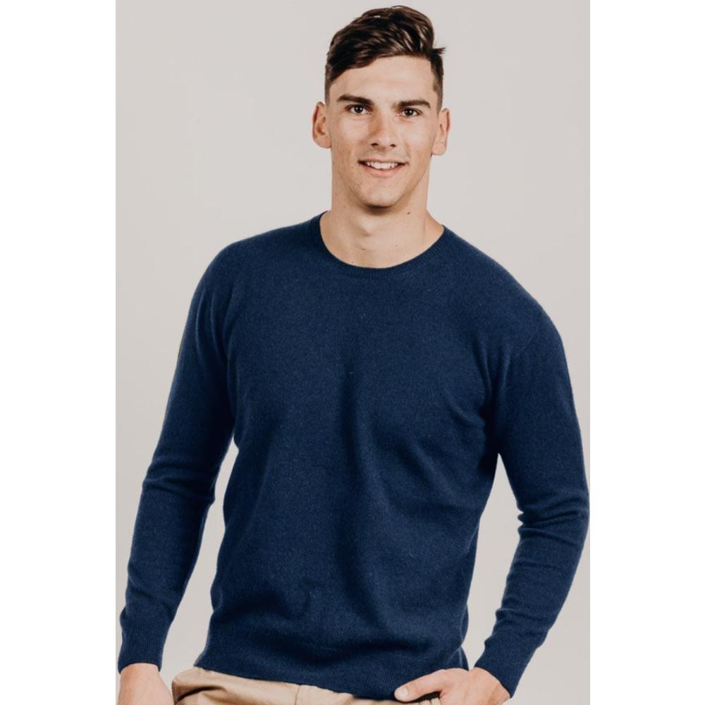 Kapeka Merinosilk Crew Neck Sweater Mens