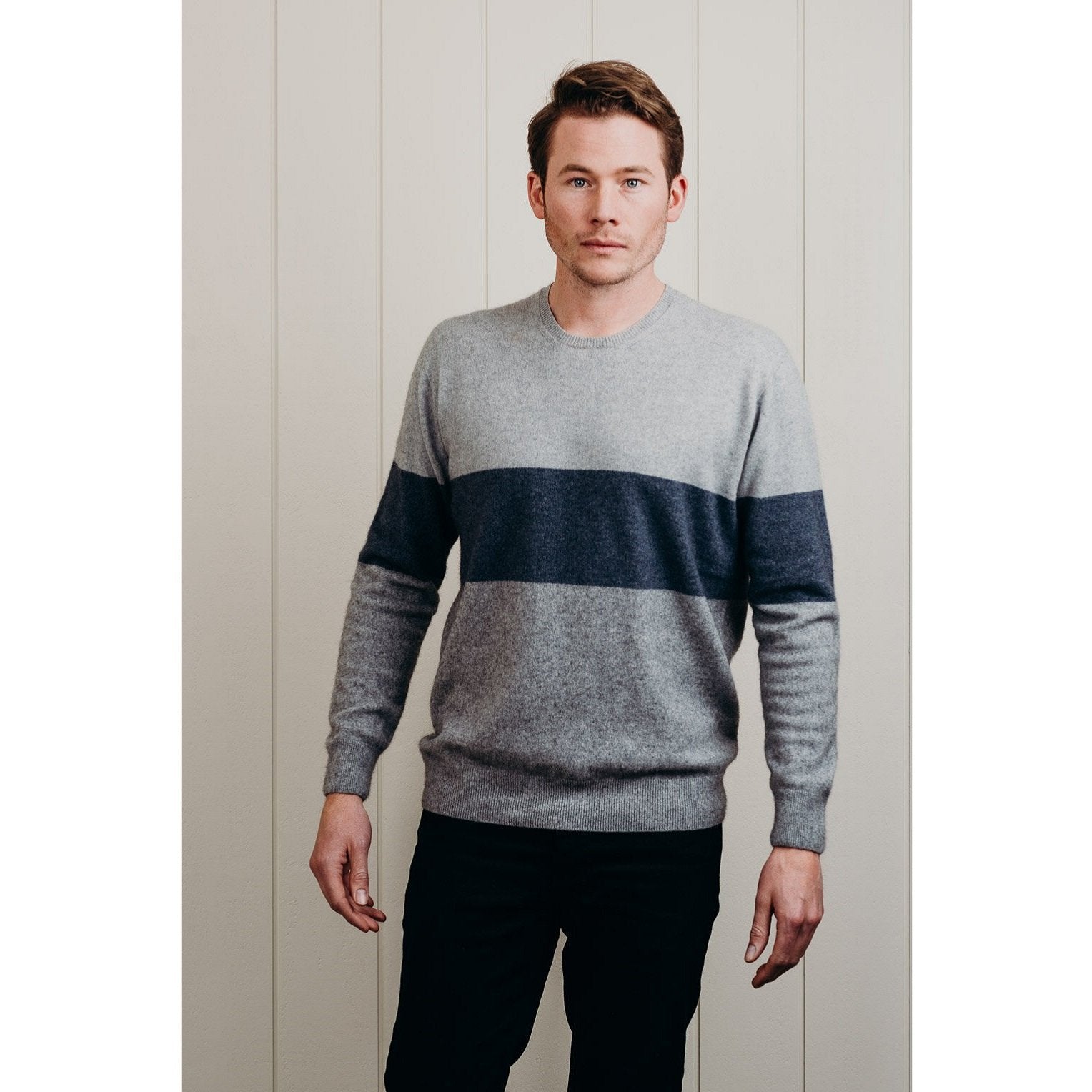Men's Merinosilk Town Sweater  - Kapeka NZ