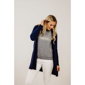 Kapeka Crystal Cashmere sweater - Aotea NZ