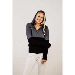 Women's Possum Merino Hoodie -Kapeka NZ  Edit alt text