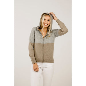 Women's Possum Merino Hoodie -Kapeka NZ  Edit alt text