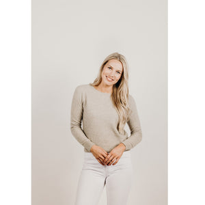 Kapeka Cropped cashmere sweater - Aotea NZ