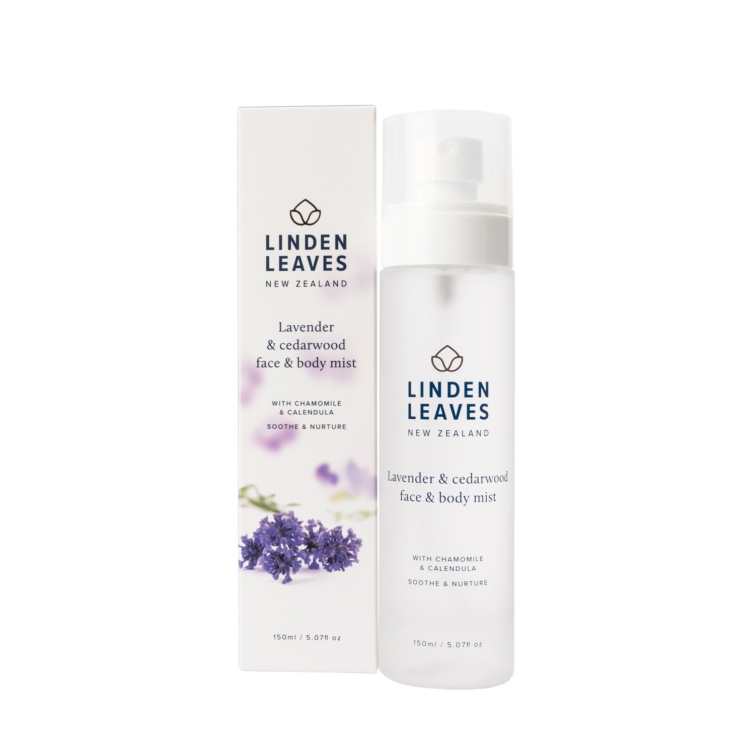 Linden Leaves Lavender & Cedarwood Face & Body Mist 150ml