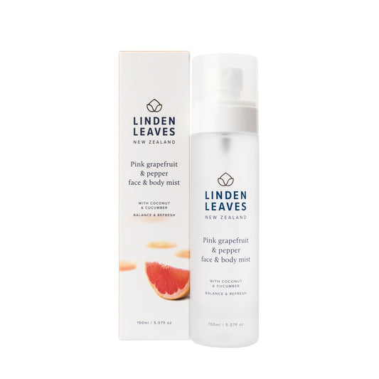 Linden Leaves Pink Grapefruit & Pepper Face & Body Mist 150ml