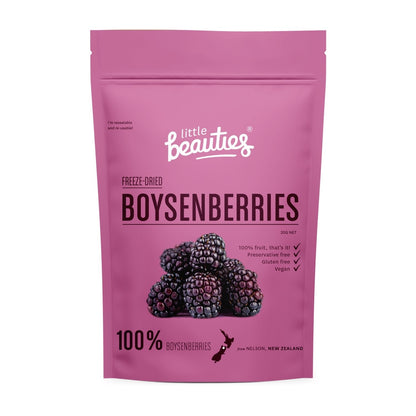 Little Beauties Honey & Food - Dried Fruit リトル・ビューティーズ (Little Beauties) - フリーズドライ・ボイセンベリー 100% ナチュラル - 20g