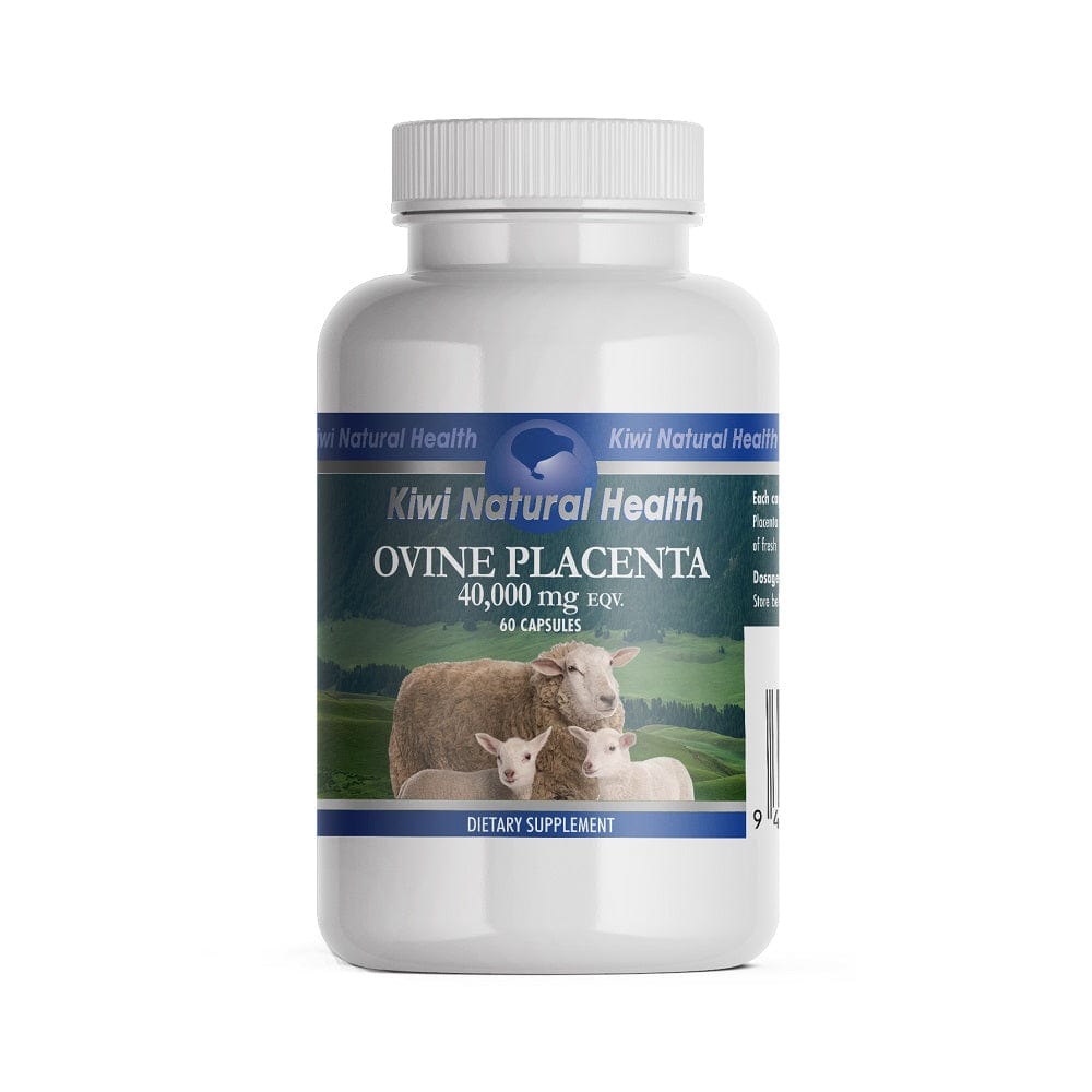マヌカサウス (Manuka South) Health - Beauty & Vitamins Kiwi Natural Health Ovine Placenta 40,000 mg EQV 60 Capsules