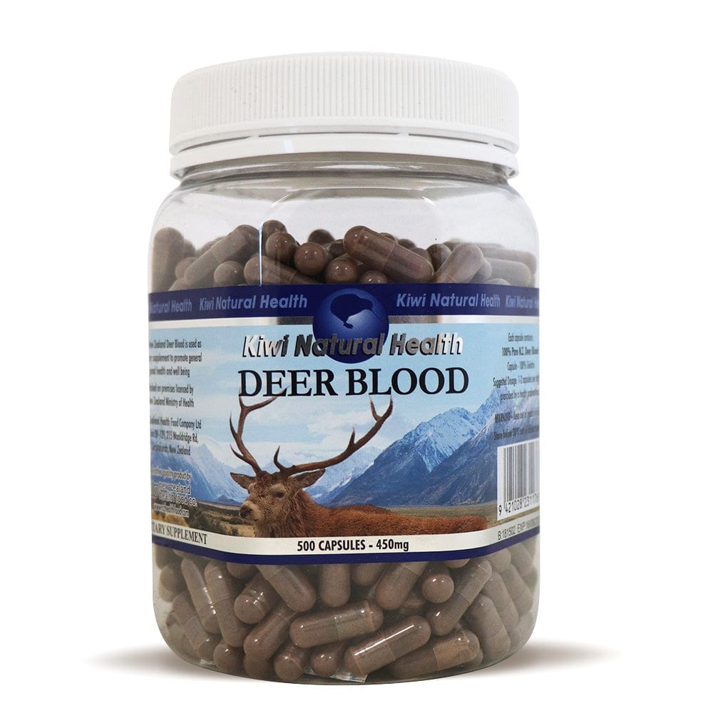 マヌカサウス (Manuka South) Health - General Health Kiwi Natural Health Deer Blood 450mg 500 capsules