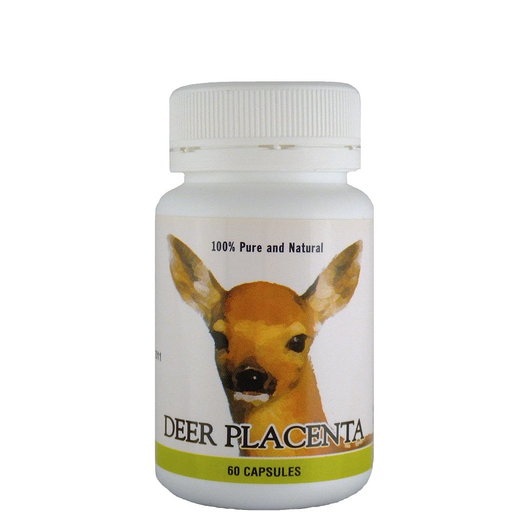 マヌカサウス (Manuka South) Health - Immune Support Kiwi Natural Health Deer Placenta 2000mg EQV 60 Capsules