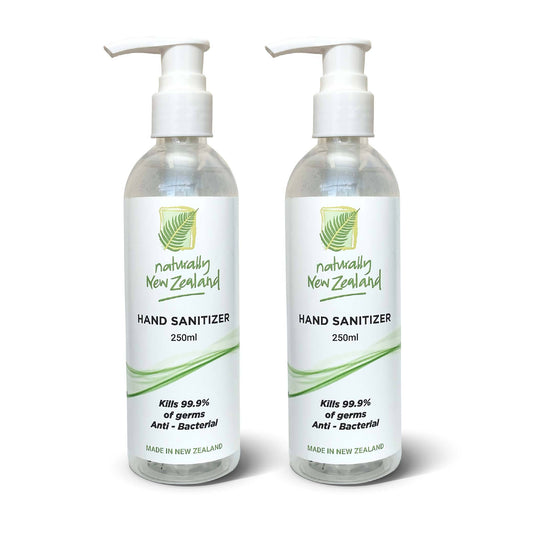 Naturally New Zealand Beauty - Body Care 2 PK Hand Sanitizer - Naturally New Zealand  250ml - North Island Delivery (excl. Auckland)