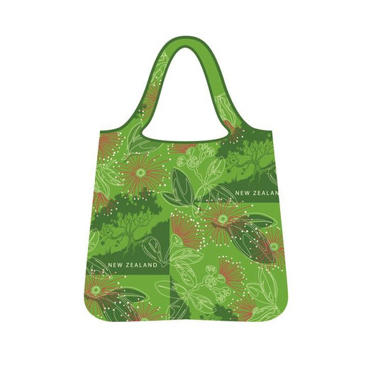Shopping Bag Foldable Pohutukawa Green